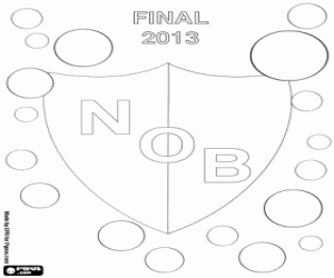 Newell's Old Boys, champion 2013 coloring page