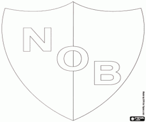 Newells Old Boys emblem coloring page