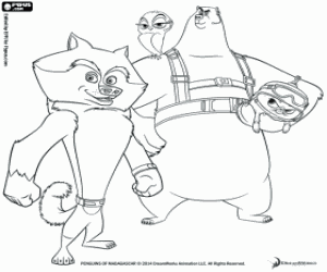 The North Wind team coloring page