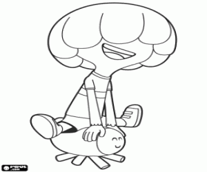 Ongo and a Dodo, Jelly Jamm coloring page