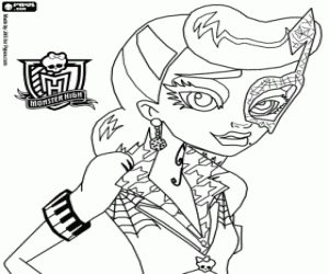 Operetta, Monster High character coloring page