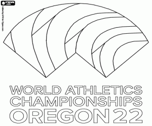 Oregon 2022 Championship logo coloring page