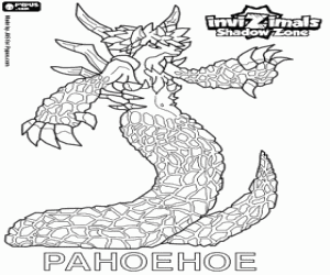 Pahoehoe, Invizimals Shadow Zone coloring page