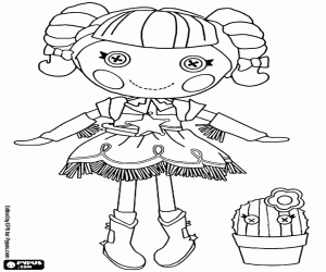 Pairie Dusty Trails, Lalaloopsy coloring page