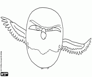 The parakeet Sweet Pea coloring page