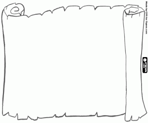 Parchment for Dad coloring page