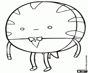 Peppermint Butler, Adventure Time coloring page