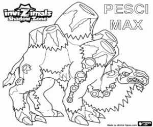 Pesci Max, Invizimals Shadow Zone coloring page