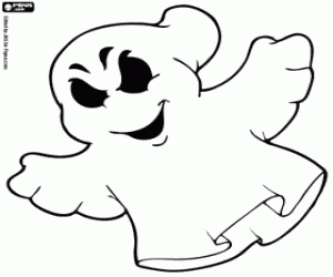 Phantom coloring page