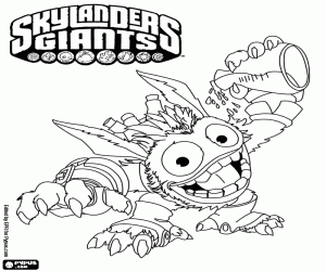 Pop Fizz, Skylander of Magic coloring page