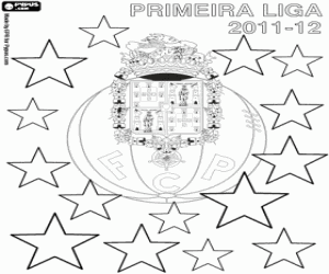 Porto, Portuguese champion 2011-2012 coloring page