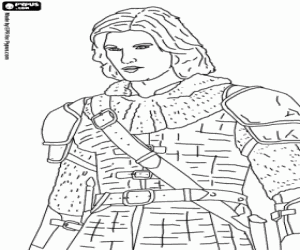 The Prince Caspian coloring page