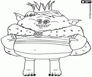 Prince Gristle coloring page