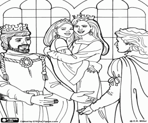 The Prince's Presentation coloring page