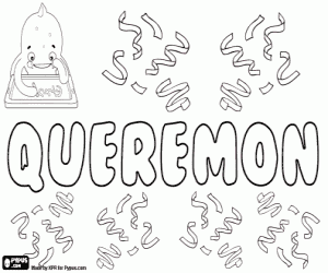 Queremon, Chaeremon, name of Greek origin coloring page