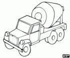 Concrete mixer truck