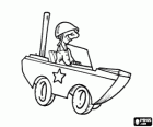 Military small car