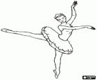 Ballet - Dancer in action