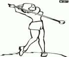 Golf - Golfer in the swing