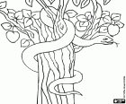 The Devil as a serpent in the Tree of Knowledge of Good and Evil