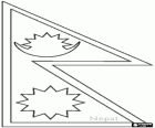 Flag of Nepal