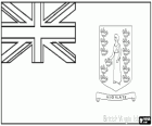 Flag of the British Virgin Islands, british overseas territory in the Caribbean