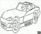 Puzzle of sports car - Cabriolet