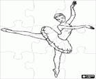 Puzzle of Ballet - Dancer in action