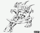Haos Tigrerra is the Bakugan of Runo