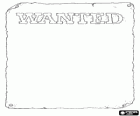 Wanted Poster to draw the face you will like