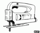 Electric jig saw or scroll saw