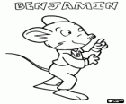 Benjamin, the favorite nephew of Geronimo Stilton