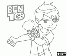 Ben 10, the child protagonist of fantastic adventures