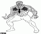 Venom is a symbiote life form and one of the Spider-Man archenemies
