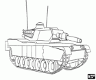 Tank, armoured fighting vehicle for combat