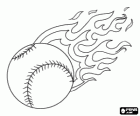 A ball of baseball