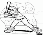 Puzzle of Baseball - Batter ready