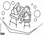 Child playing on the computer