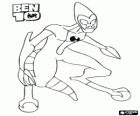 The alien XLR8 is the first Ben 10 transformation with the Omnitrix