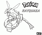 Rayquaza lives in the ozone layer far above the clouds and is like a large serpent dragon
