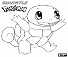 Squirtle is a cute Pokémon looking like a turtle and one of the initials pokémons