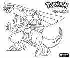 Palkia is a legendary dragon pokemon and has the ability to travel through space