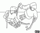 Sledge hockey is a sport for athletes with physical disabilities 