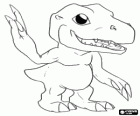 Agumon is one of the main Digimon. Agumon is a very brave and fun Digimon