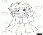 Sakura Kinomoto is the heroine of the adventures of Cardcaptor Sakura