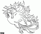 Phoenix is a mythical bird that consumed by fire and reborn from its ashes