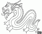 Chinese dragon or Oriental dragon