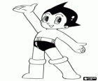 AstroBoy or Astro Boy, a super-robot created by Dr. Tenma in the image of his dead son Toby and his memories