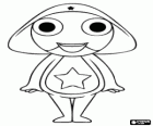 Sergeant Frog or Keroro is the main protagonist and a comander of planet Keron's army