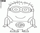 Two eyed minion. Despicable Me